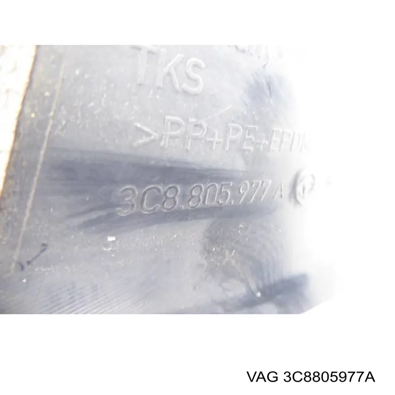 Comprar 3C8805977A VAG Guardalodos interior izquierdo, guardafango delantero