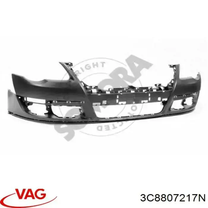 Parachoques delantero VAG 3C8807217N precio, desde 134,37 EUR