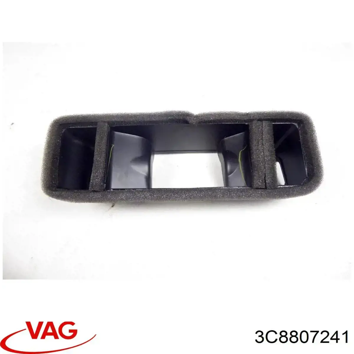 Tapa cubre gancho de remolque para parachoques delantera VAG 3C8807241 precio, desde 7,48 EUR