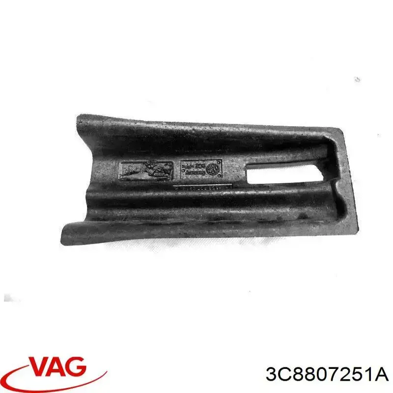 Absorbente paragolpes trasero VAG 3C8807251A precio, desde 62,44 EUR