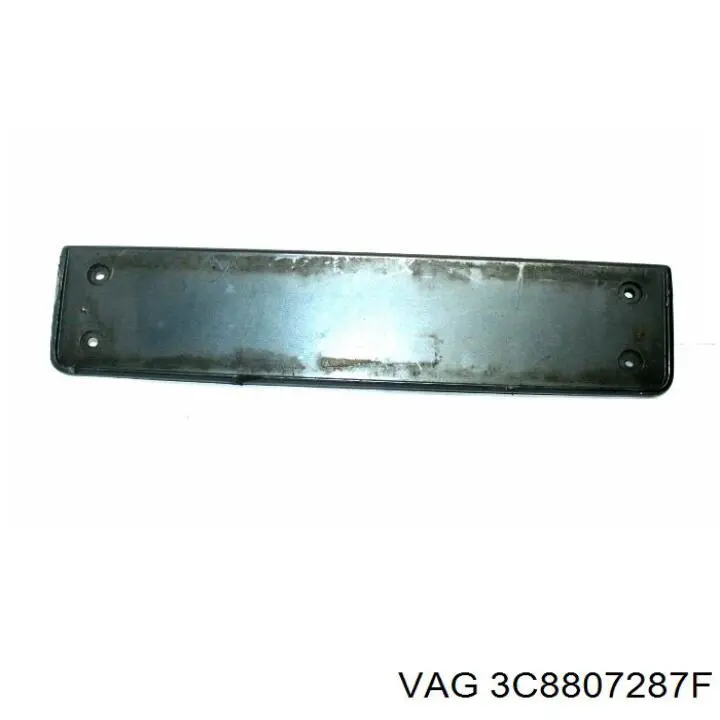3C8807287FGRU VAG Soporte de matricula delantera