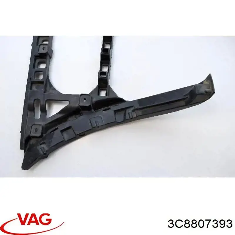 Soporte de parachoques trasero izquierdo 3C8807393 VAG