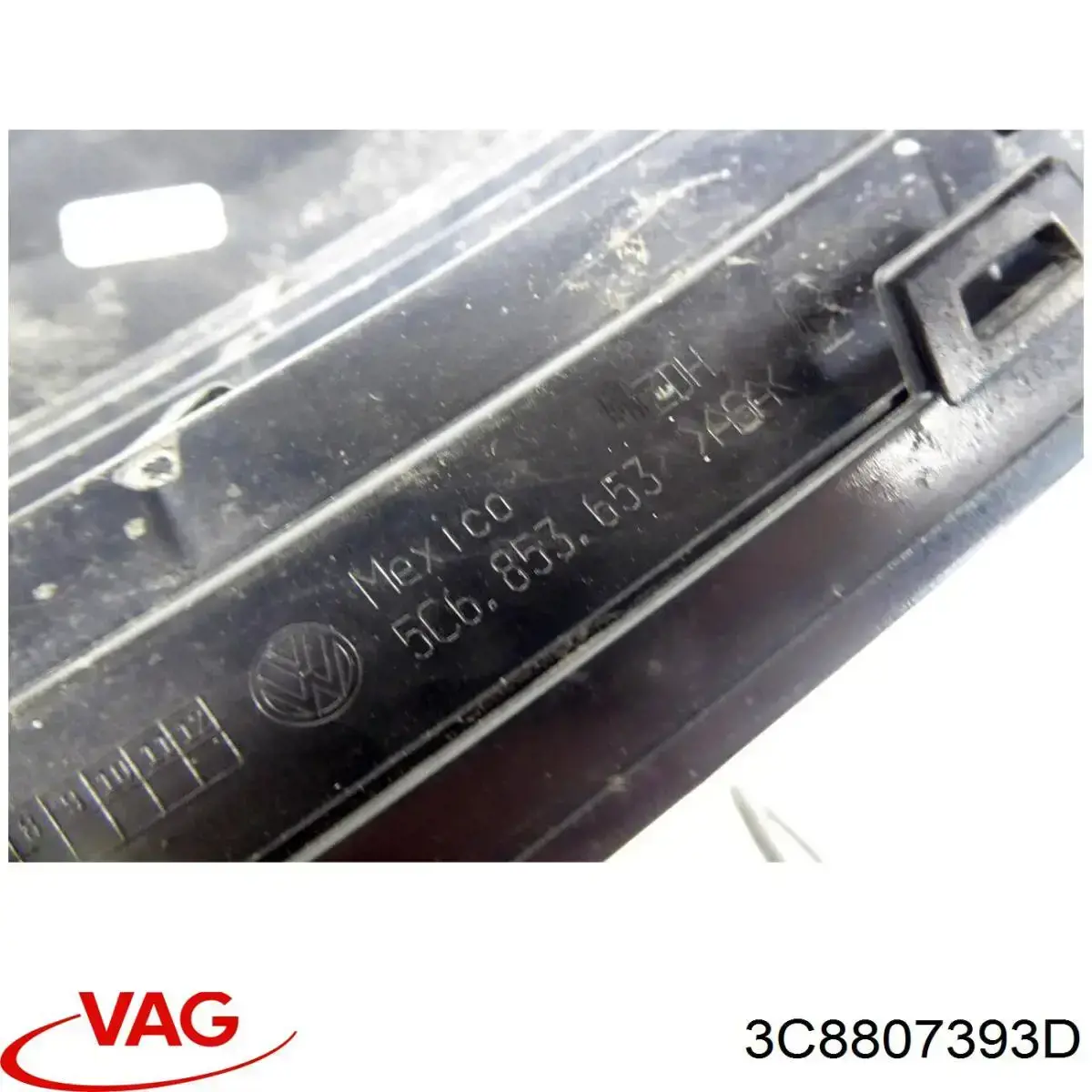 Guía izquierda del parachoques trasero VAG 3C8807393D precio, desde 15,94 EUR