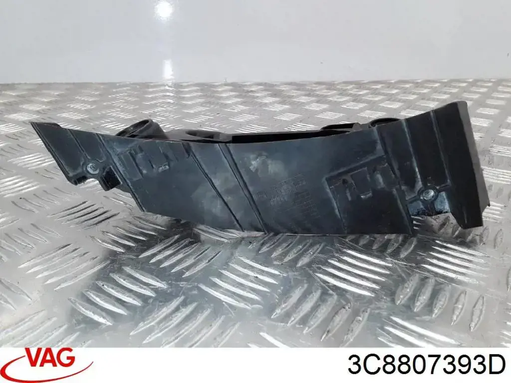 Soporte de guía para parachoques trasero, izquierda Volkswagen Passat CC (358)