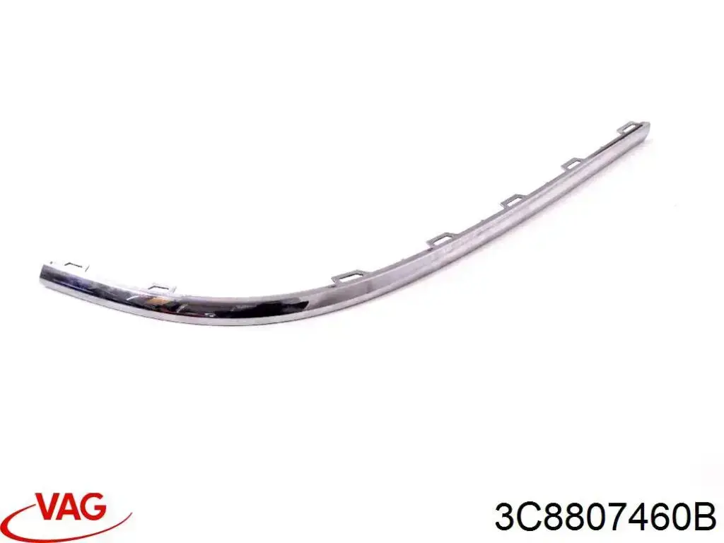 Moldura de parachoques trasero izquierdo VAG 3C8807460B2ZZ precio, desde 34,45 EUR