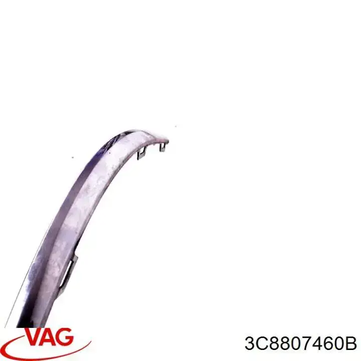 Comprar 3C8807460B2ZZ VAG Moldura de parachoques trasero izquierdo