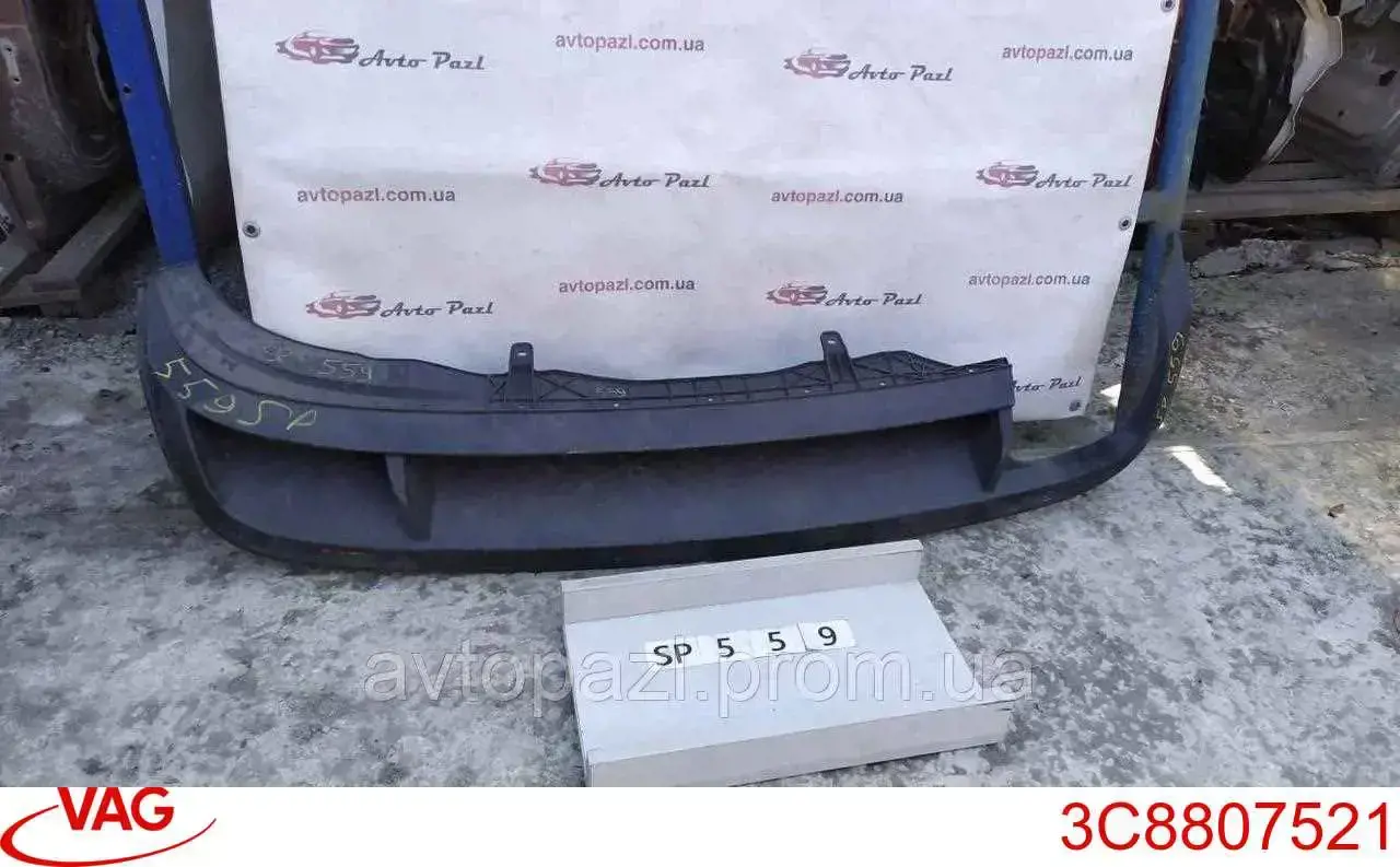 Comprar 3C8807521 VAG Alerón del parachoques trasero