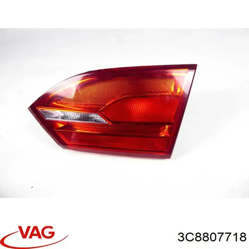 Reflector del parachoques delantero derecho VAG 3C8807718