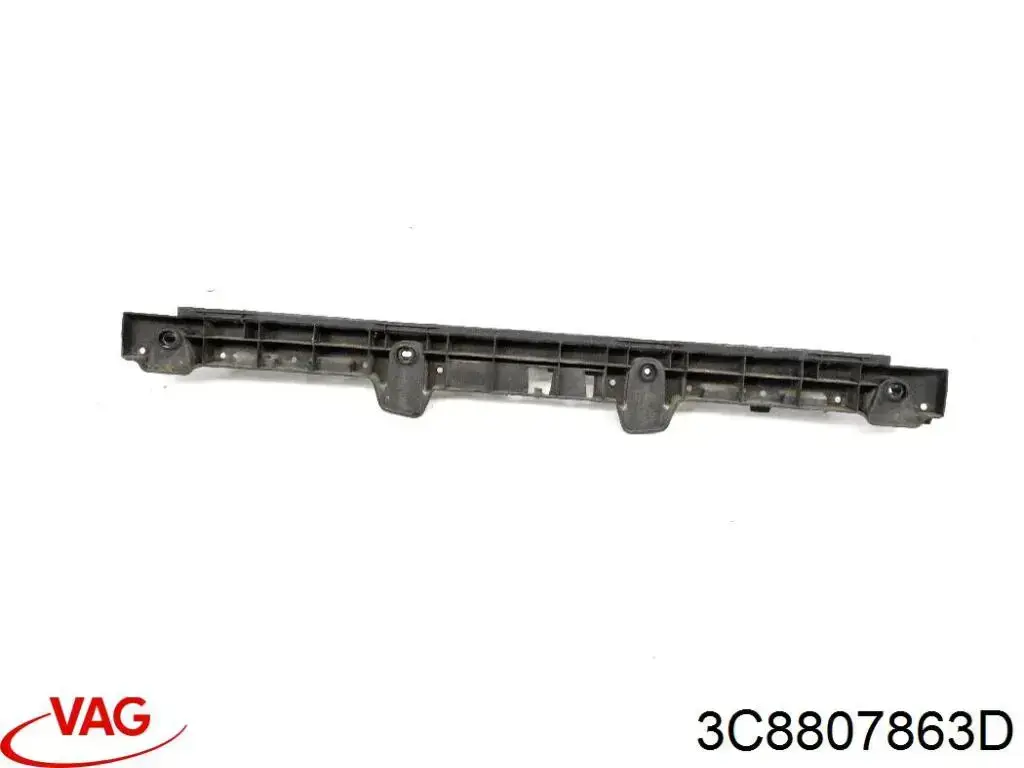 3C8807863D VAG soporte de parachoques trasero central