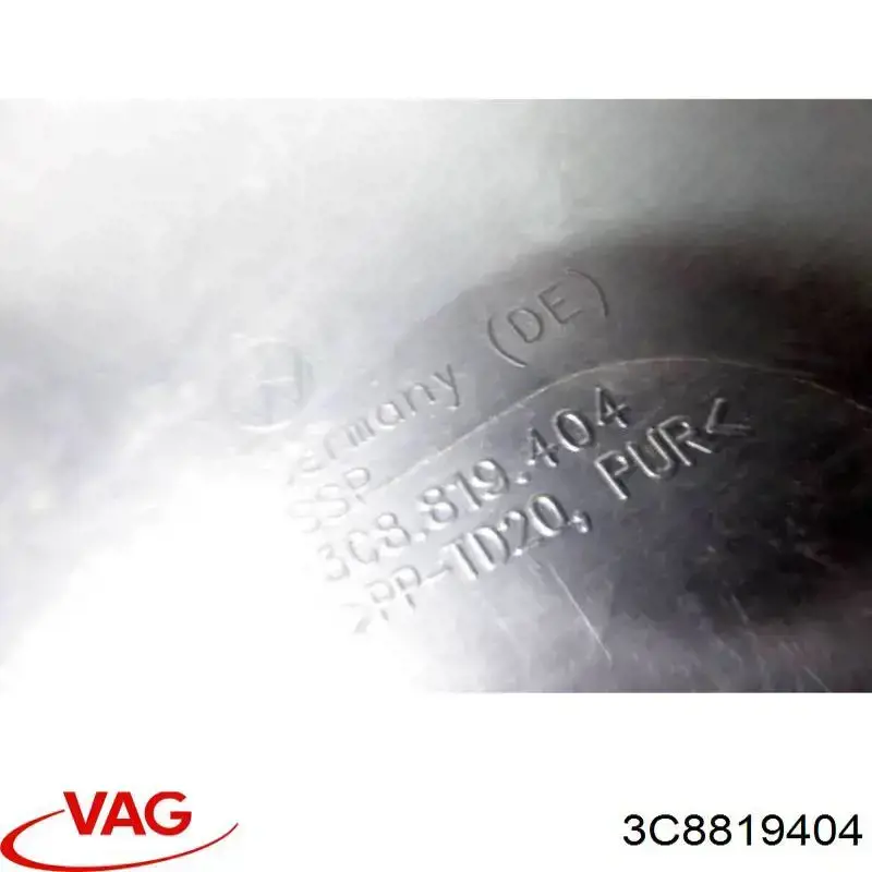 Rejilla derecha de limpiaparabrisas VAG 3C8819404 precio, desde 81,05 EUR