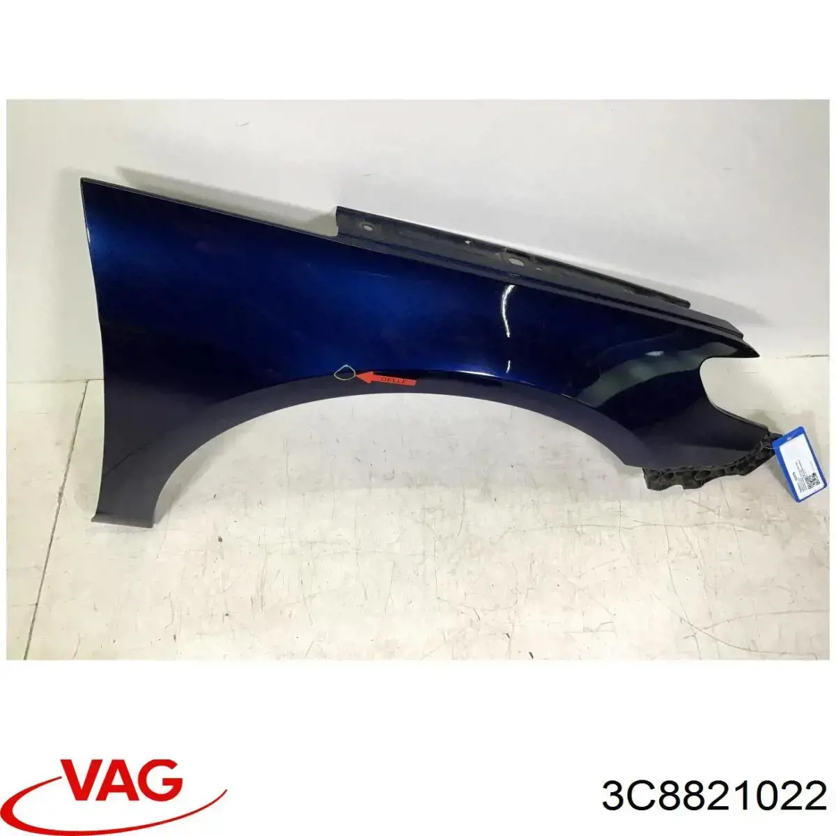 3C8821022 VAG Aleta delantera
