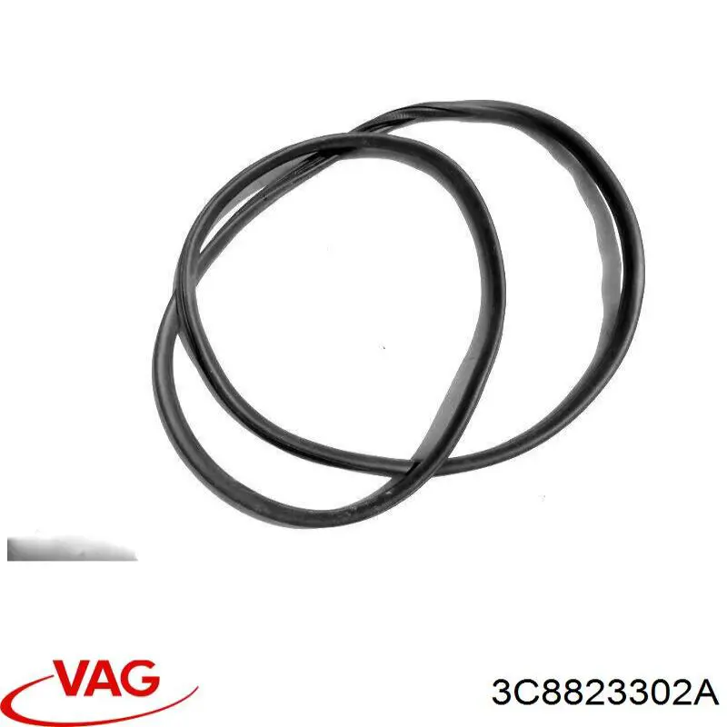 3C8823302A VAG Bisagra de capot derecha