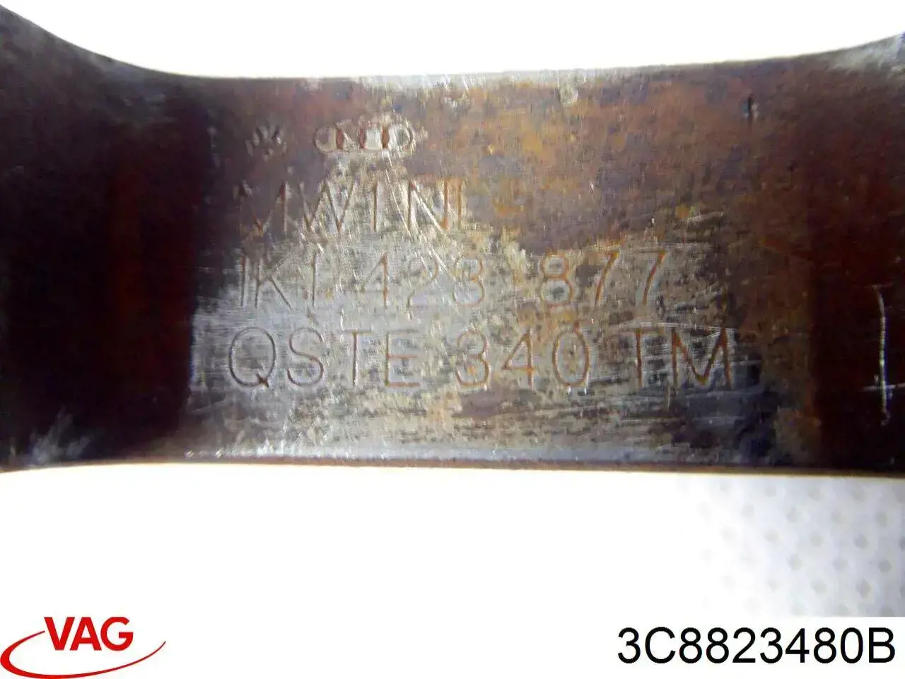 Cerradura de capó 3C8823480B VAG