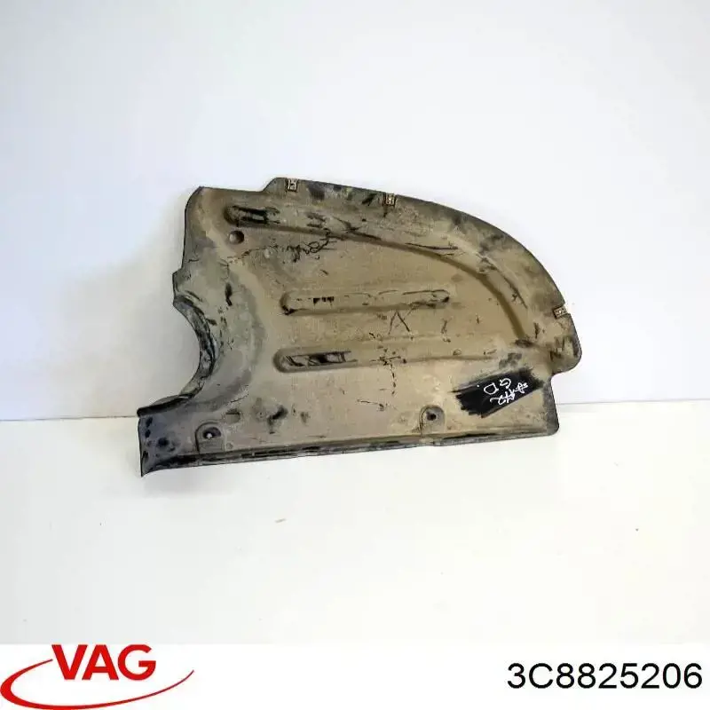 Protección inferior trasera derecha VAG 3C8825206 precio, desde 72,06 EUR