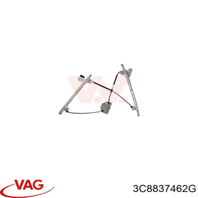 Mecanismo levanta, puerta delantera derecha para Volkswagen Passat CC B6 357