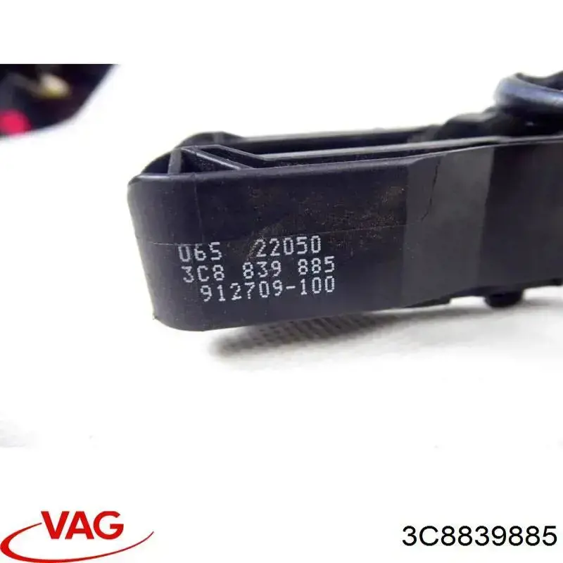 3C8839885 VAG Soporte de manija exterior de puertas izquierdas