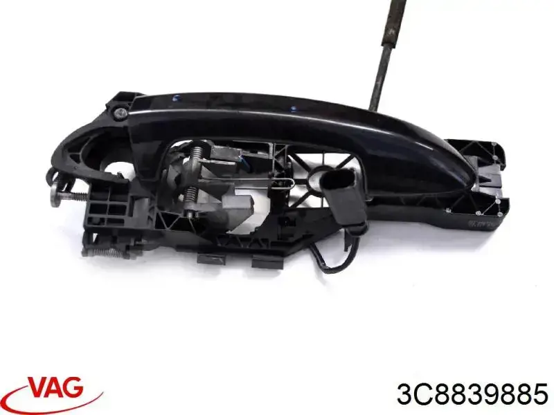 Comprar 3C8839885 VAG Soporte de manija exterior de puertas izquierdas
