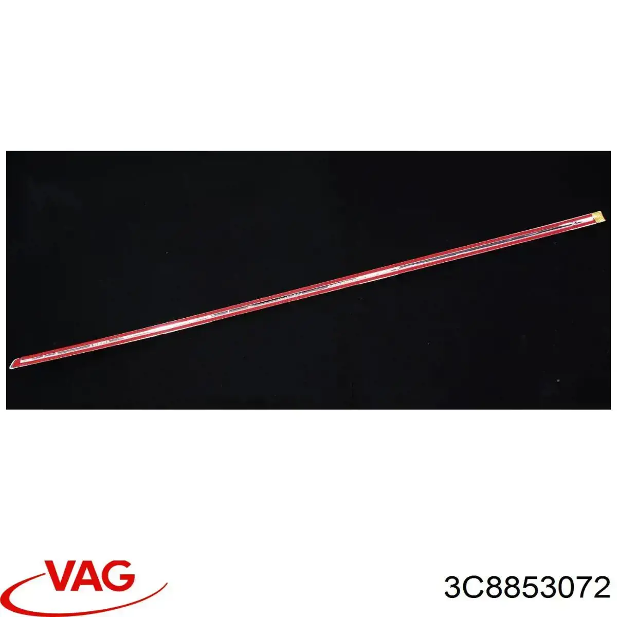 Moldura de puerta delantera derecha VAG 3C8853072 precio, desde 90,23 EUR