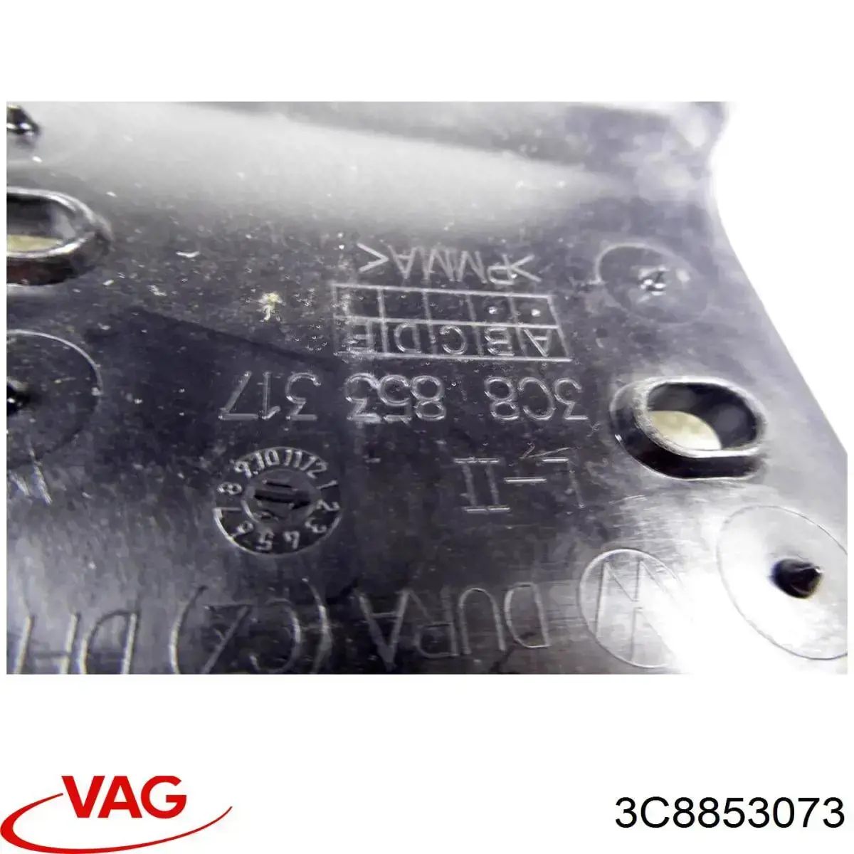 Listón embellecedor de puerta trasera izquierda VAG 3C8853073 precio, desde 90,23 EUR
