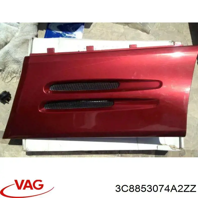 Moldura puerta trasera derecha Volkswagen Passat CC (358)