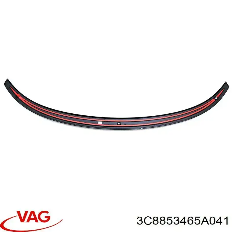 Comprar 3C8853465A041 VAG Moldura inferior de cristal trasero