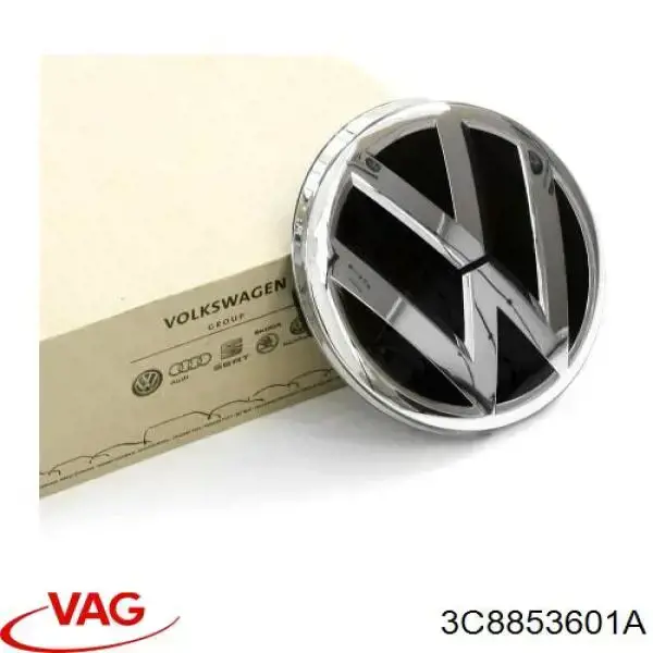 Comprar 3C8853601A VAG Emblema de la parrilla del radiador