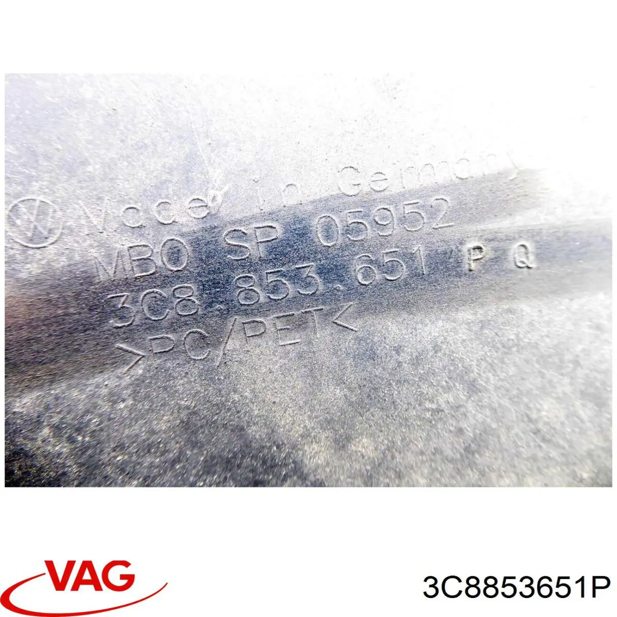 Rejilla delantera VAG 3C8853651P precio, desde 141,61 EUR