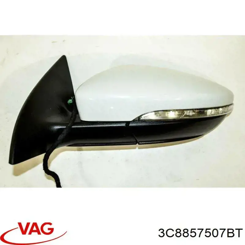 Espejo de retrovisor izquierdo 3C8857507BT VAG