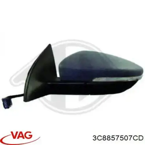 Comprar 3C8857507CD VAG Espejo de retrovisor izquierdo