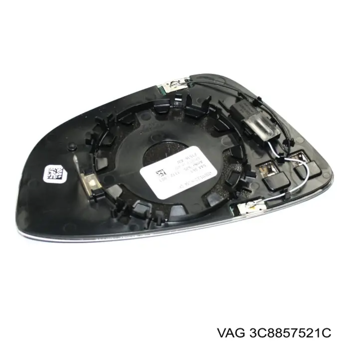 Cristal de Retrovisor Exterior Izquierdo VAG 3C8857521C