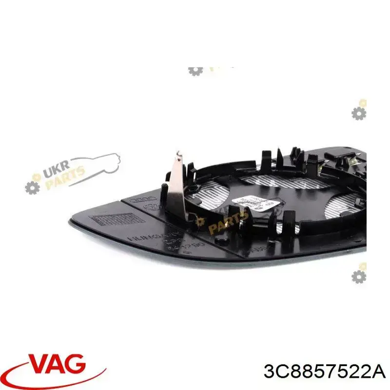Cristal de espejo retrovisor derecho VAG 3C8857522A precio, desde 19,10 EUR