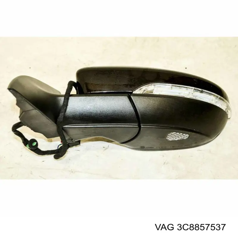 Cubierta del retrovisor del conductor VAG 3C8857537
