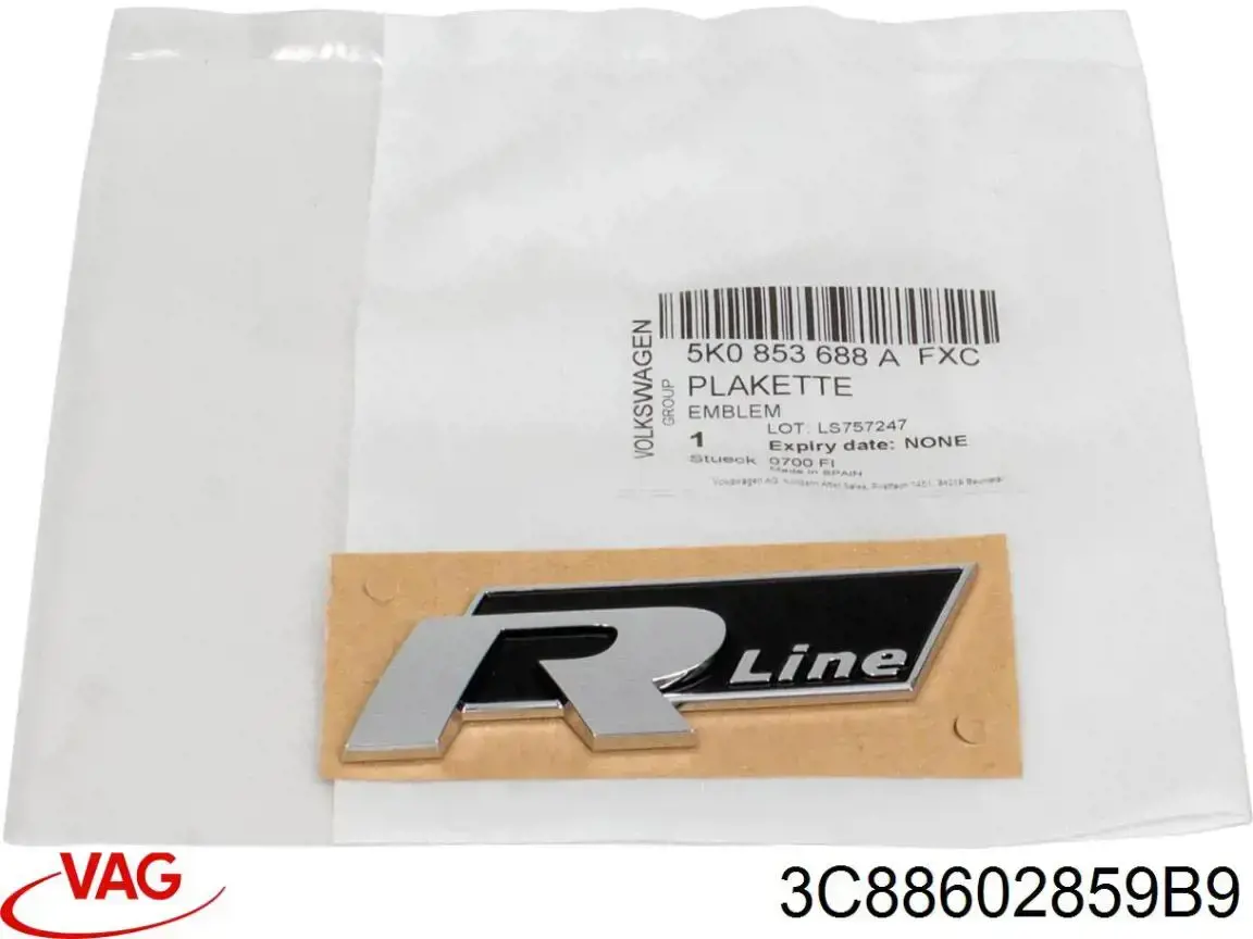  VAG 3C88602859B9