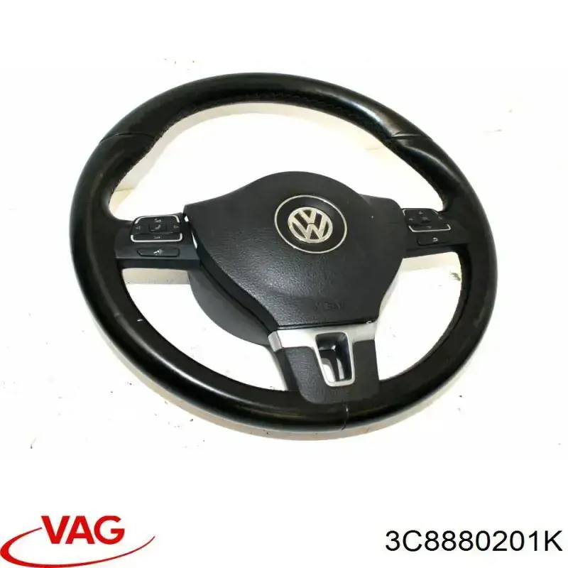 Airbag de volante 3C8880201K VAG