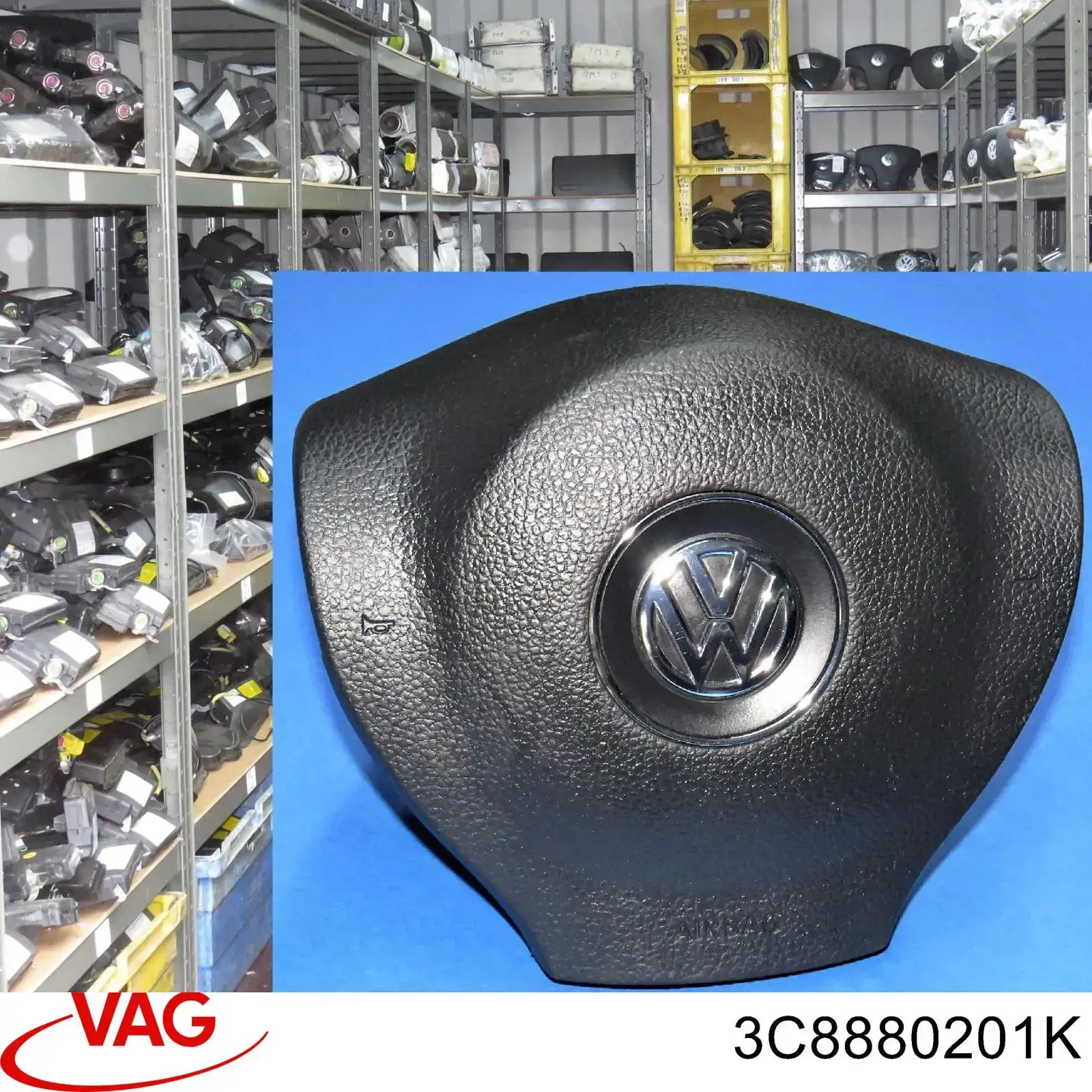 3C8880201K VAG Airbag de volante