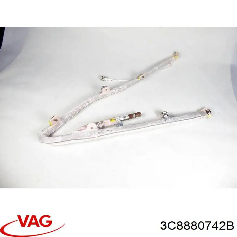 3C8880742B VAG airbag de cortina lateral derecha