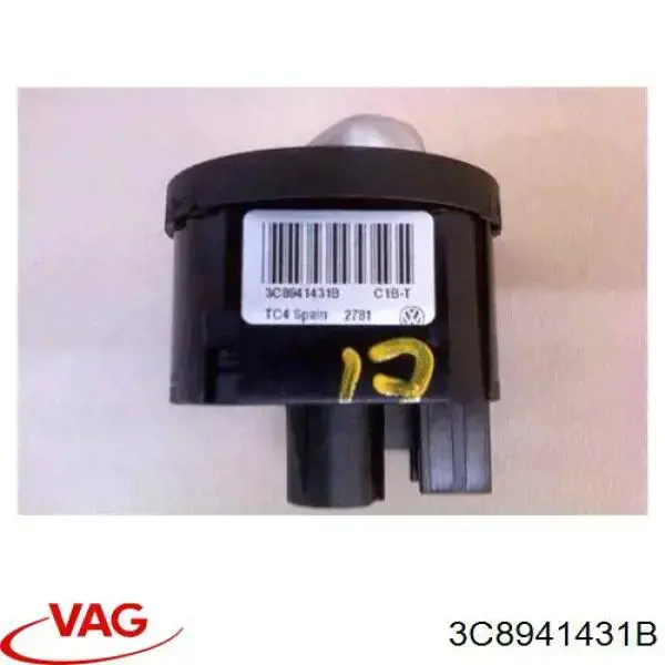 Interruptor de luces en el tablero VAG 3C8941431B precio, desde 20,75 EUR