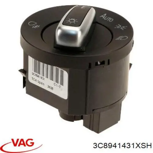Interruptor de luces en el tablero VAG 3C8941431XSH precio, desde 50,82 EUR