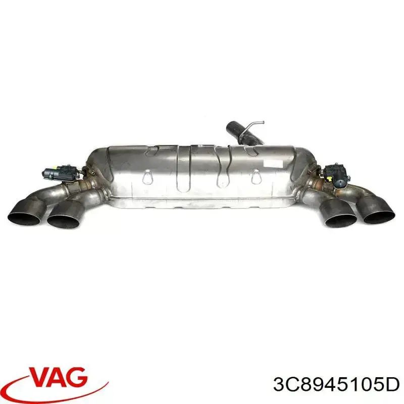 3C8945105D VAG Reflector, trasero, izquierdo