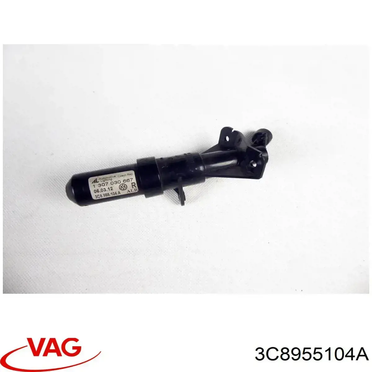 Comprar 3C8955104A VAG Soporte de inyector del lavafaros (cilindro elevador)