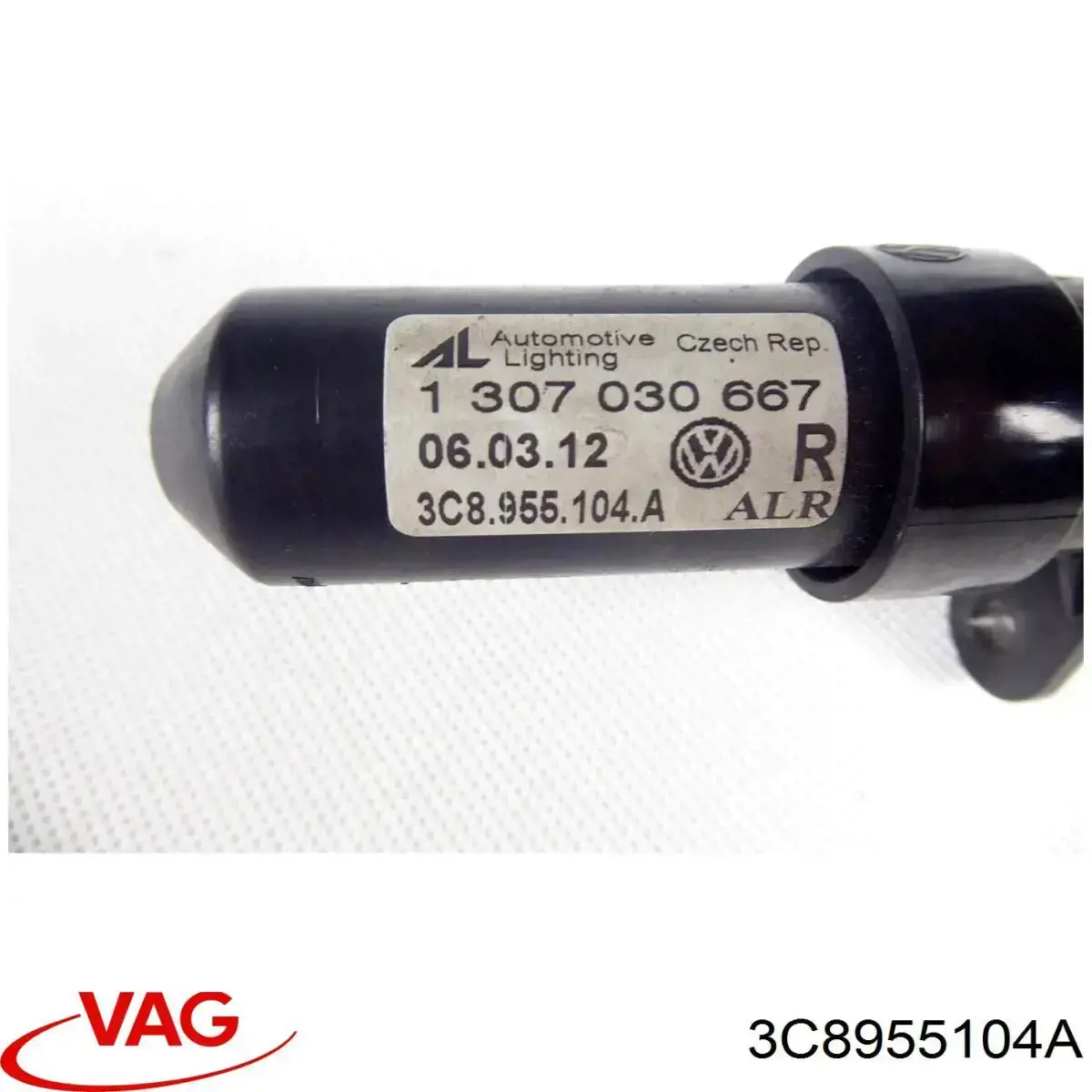 3C8955104A VAG Soporte de inyector del lavafaros (cilindro elevador)