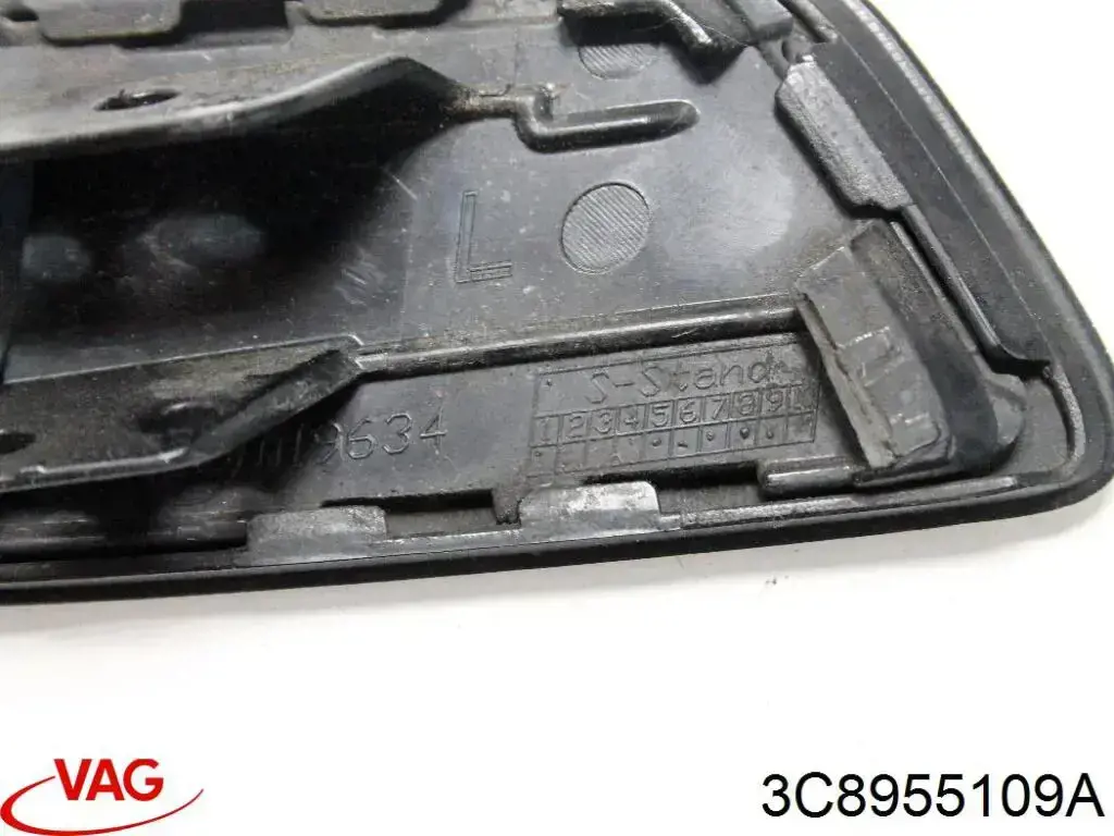 3C8955109A VAG Tapa de boquilla lavafaros delantero