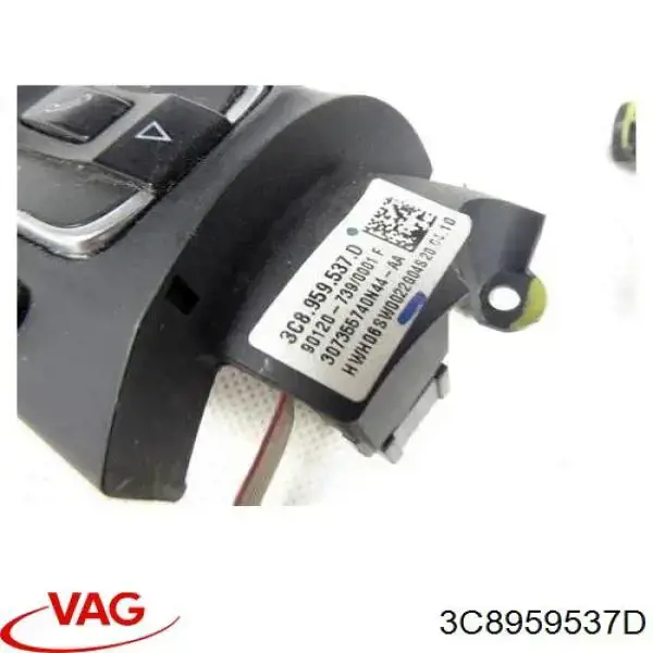 Módulo de interruptores del volante 3C8959537D VAG