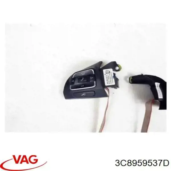 3C8959537D VAG Módulo de interruptores del volante