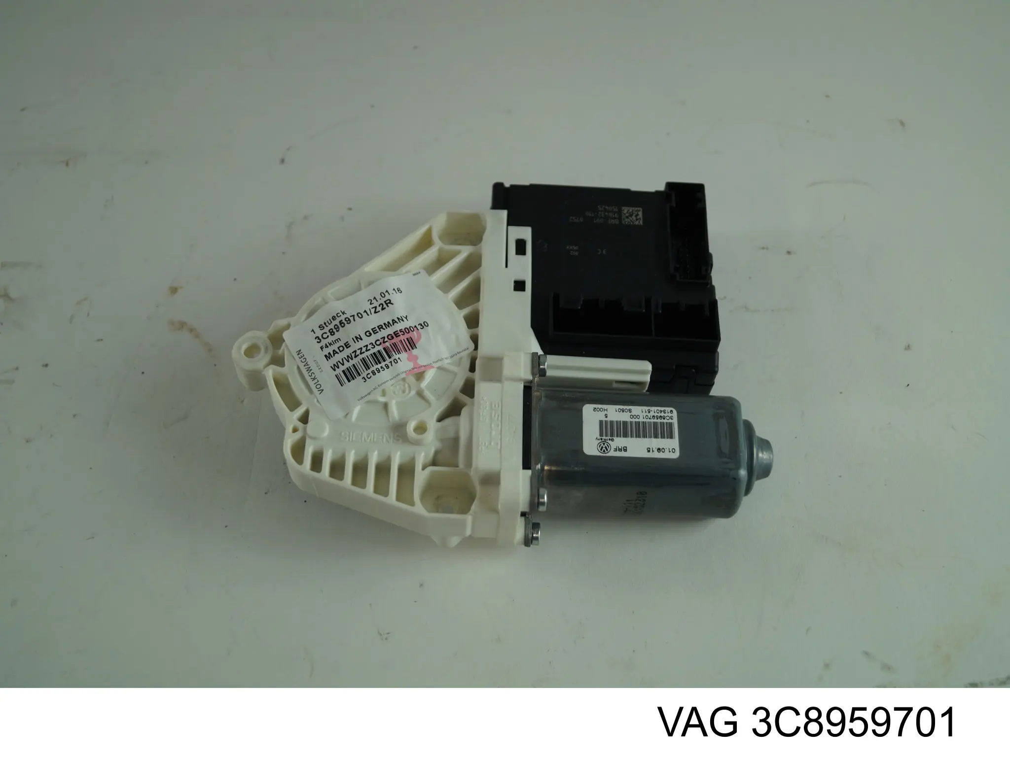 Motor del elevalunas eléctrico 3C8959701 VAG