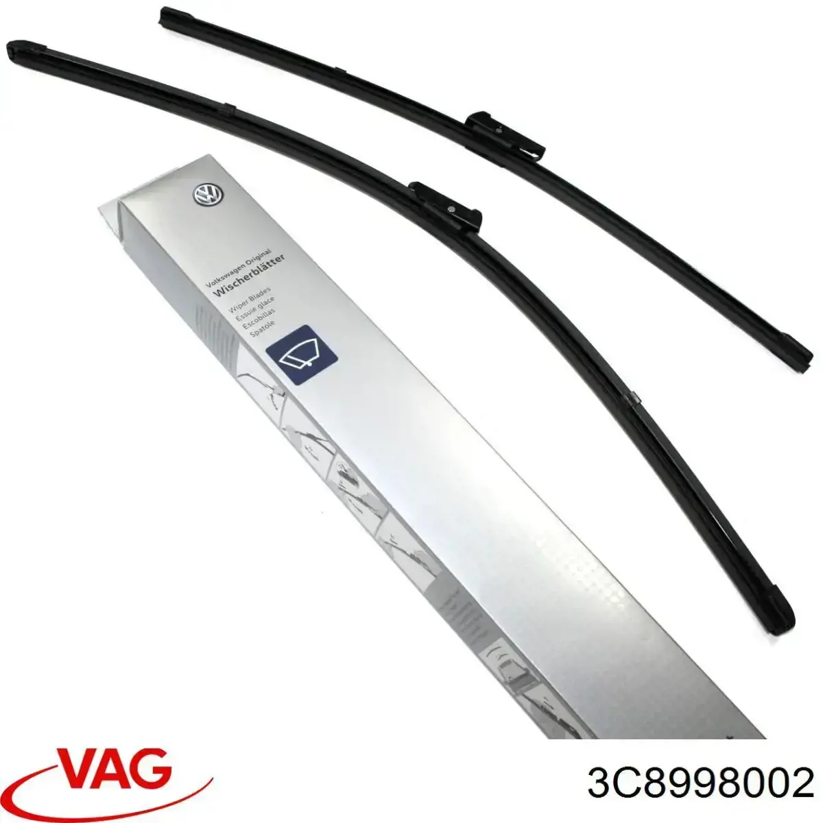 Escobillas delanteras VAG 3C8998002 precio, desde 58,87 EUR