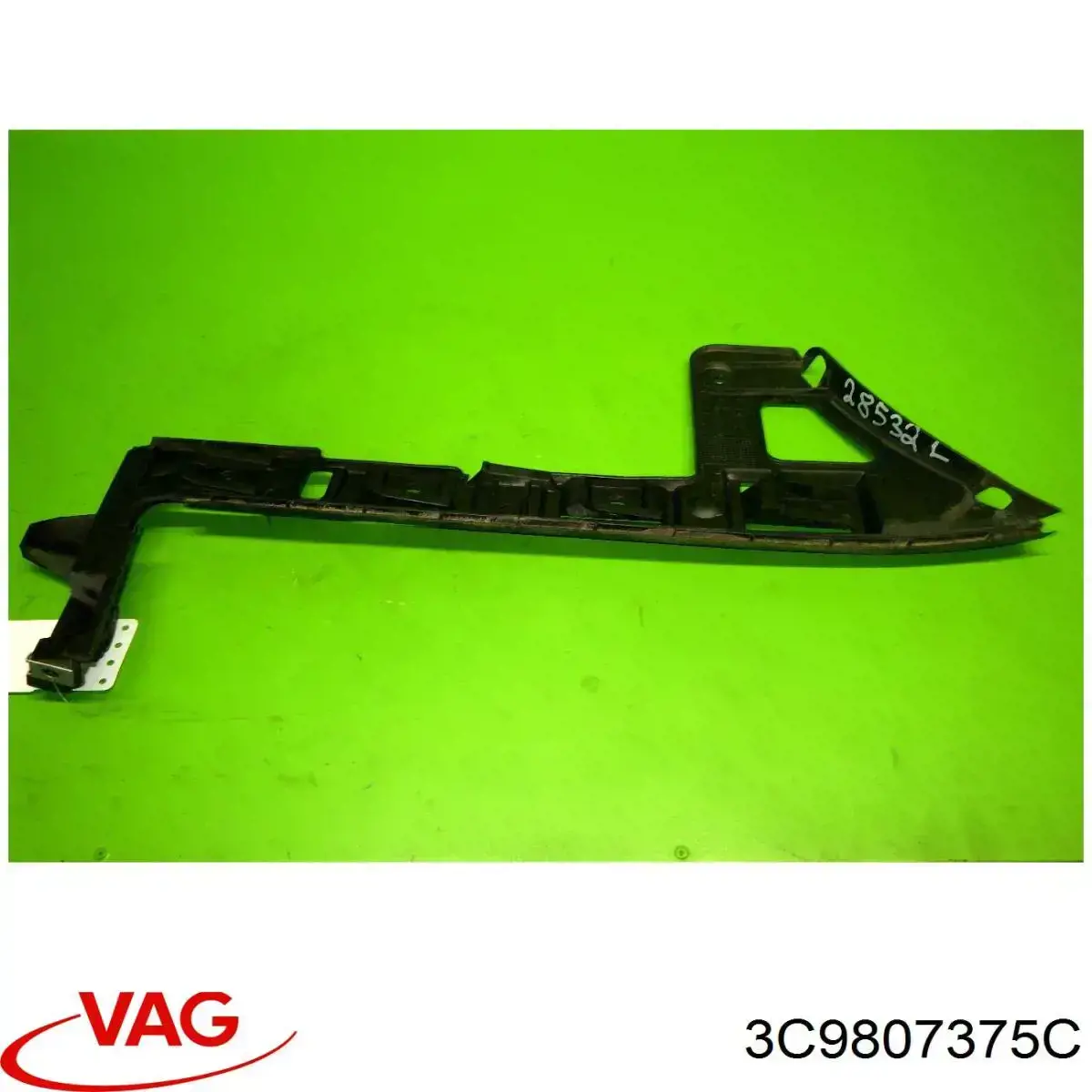 Soporte de paragolpes trasero izquierdo Volkswagen Passat (B6, 3C5)