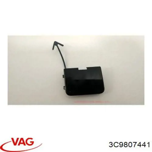 Tapa de gancho de remolque trasero del parachoques VAG 3C9807441 precio, desde 12,01 EUR