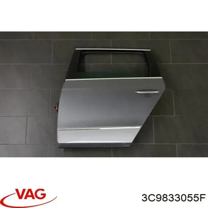 Puerta trasera izquierda 3C9833055F VAG