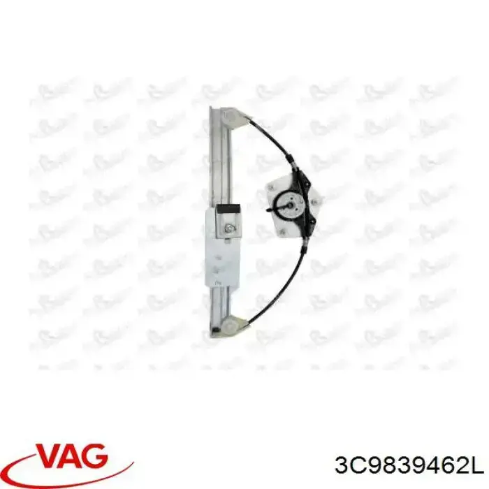 Comprar 3C9839462L VAG Mecanismo de elevalunas de la puerta trasera derecha